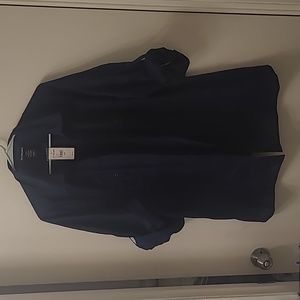 Lane bryant blue button-up shirt